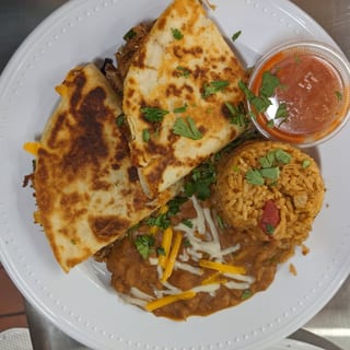 2 Quesadillas Plate
