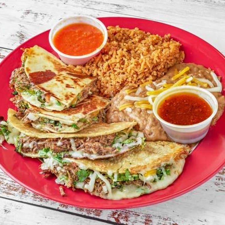 Lunch at our Mexican Restaurant: Tacos and Burritos